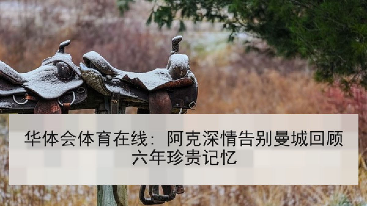 华体会体育在线: 阿克深情告别曼城回顾六年珍贵记忆